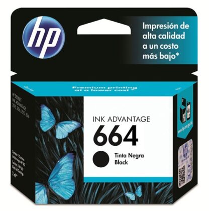 TINTA HP F6V29AL / 664 NEGRO