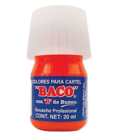 PINTURA CARTEL BACO 20ML 54 ROJO BERMELLON