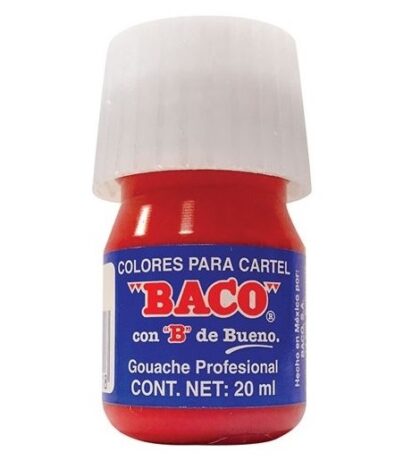 PINTURA CARTEL BACO 20ML 58 GERANIO