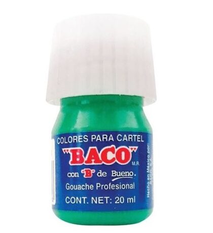 PINTURA CARTEL BACO 20ML 62-A VERDE VERONE