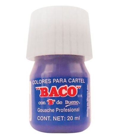 PINTURA CARTEL BACO 20ML 65-A AZUL COBALTO