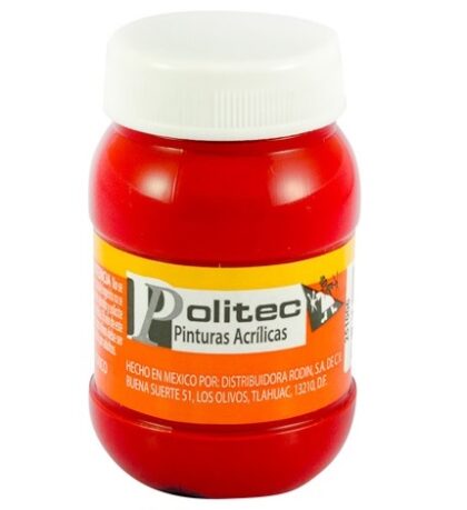 PINTURA POLITEC 100ML 309 ROJO TOLUIDINA