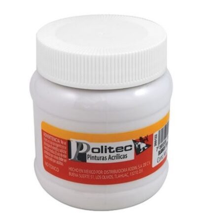 PINTURA POLITEC 250ML 301 BCO TITANIO