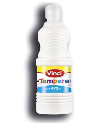 PINTURA TEMPERA VINCI 473ML BLANCO