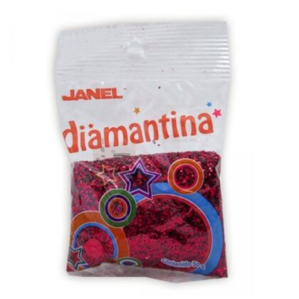 DIAMANTINA JANEL 50 GRS C02 ROJO