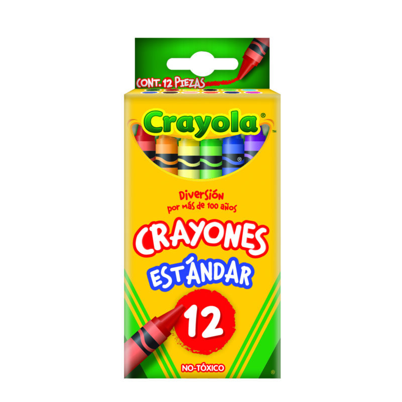 CRAYONES CRAYOLA REGULAR REDONDO CON 12