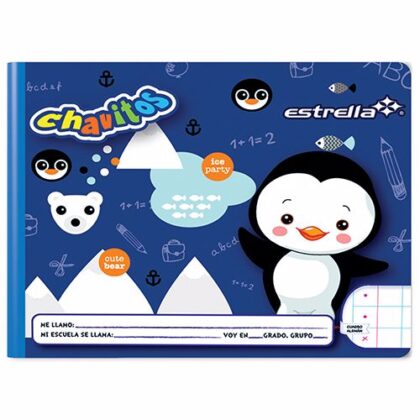CUADERNO PREESCOLAR COSIDO ESTRELLA ALEM 72H