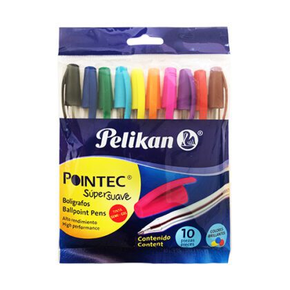 BOLIGRAFO PELIKAN POINTEC CON 10 COLOR SUR