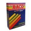 GISES BACO COLORES MOLDEADOS TIC-12 C/12