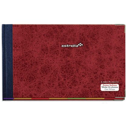 LIBRO FLORETE F/I ESTRELLA TAB 24COL 96H