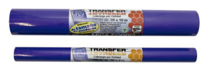 PLASTICO ADHERIBLE TRANSFER 35CMX1MT MORADO