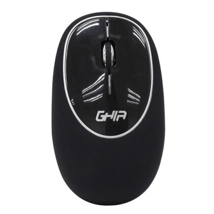 MOUSE INALAMBRICO GHIA ERGON FOAM NEGRO