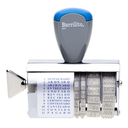 SELLO FORMULARIO CON FECHA BARRILITO 9117