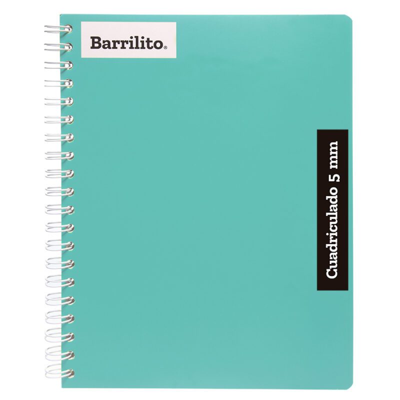 CUADERNO PROFESIONAL BARRILITO DOBLE ARILLO CUADRO CHICO 100 HOJAS