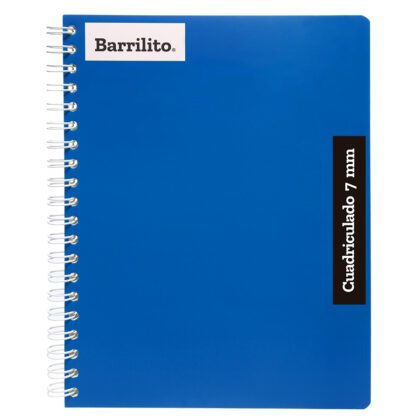 CUADERNO PROFESIONAL BARRILITO DOBLE ARILLO CUADRO GRANDE 100 HOJAS