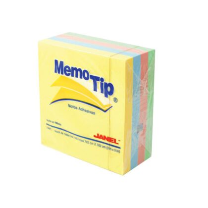 CUBO NOTAS MEMOTIP JANEL 3X3 PAST400H