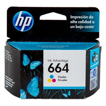 TINTA HP F6V28AL / 664 TRICOLOR