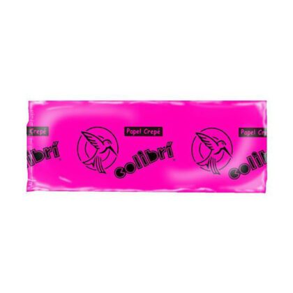 PAPEL CREPE COLIBRI 50CMX2MT ROSA M
