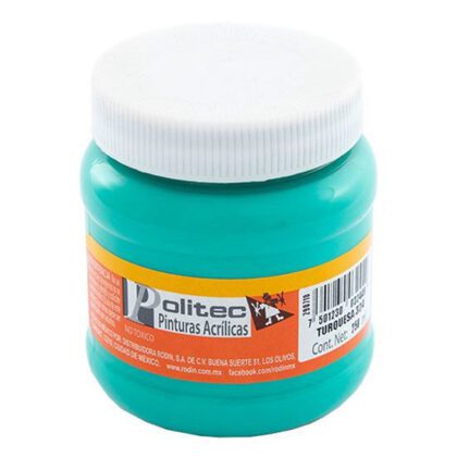 PINTURA POLITEC 250ML 324 TURQUESA
