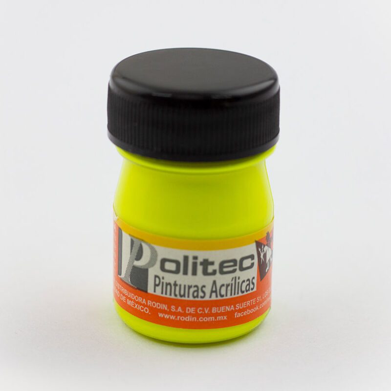 PINTURA POLITEC 20ML 801 FLOREC AMARILLO