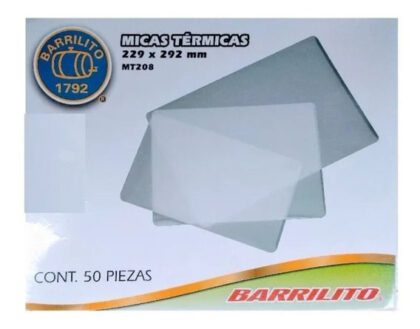 MICA TERMICA BARRILITO 229X292M CARTA