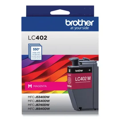 CARTUCHO BROTHER DE TINTA MAGENTA LC402MS
