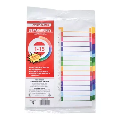 SEPARADOR DIETRIX 15 DIVISION S/NUM