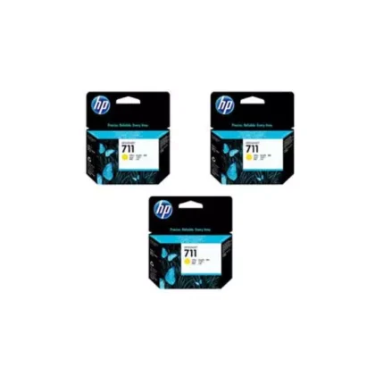TINTA HP CZ136A / 711 AMARILLA PACK 3