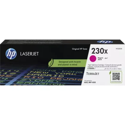 CARTUCHO DE TÓNER HP ORIGINAL LASERJET 230X MAGENTA
