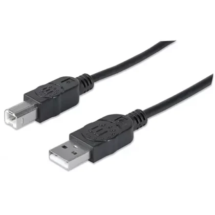 CABLE MANHATTAN USB A MACHO-USB B MAC1M NEGRO