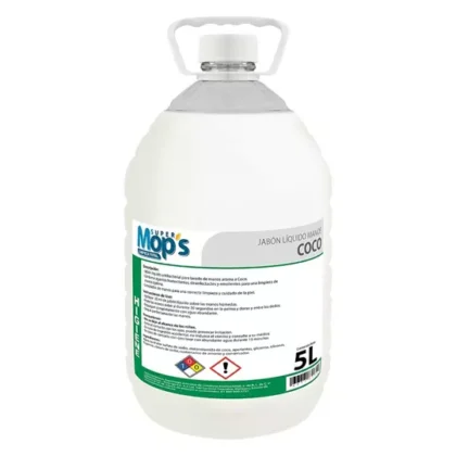 JABÓN PARA MANOS SUPER MOPS AROMA COCO 5LT
