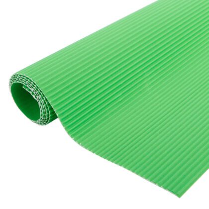 PAPEL CORRUGADO MICRO 77X54CM VERDE