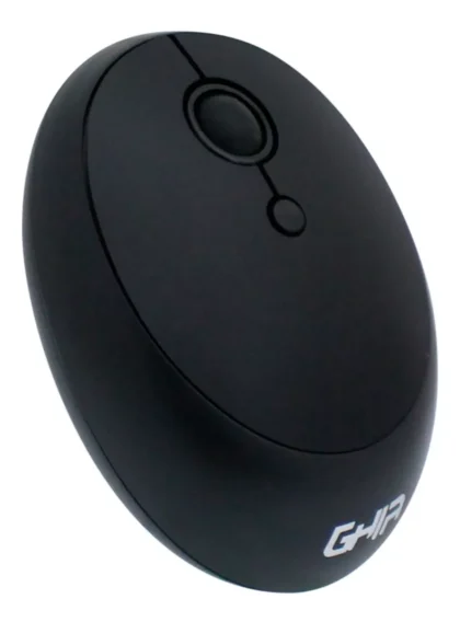 MOUSE INALAMBRICO GHIA GM600N NEGRO