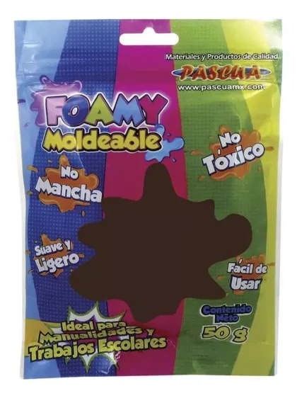 FOAMY MOLDEABLE PASCUA 50GR CHOCOLATE