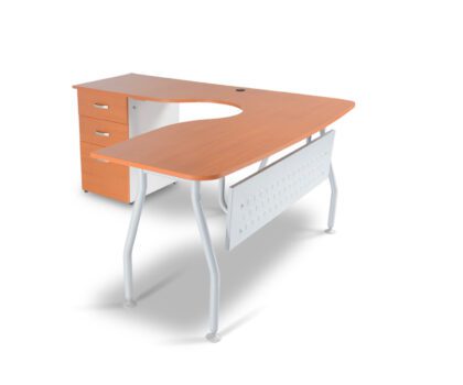 CONJUNTO OPERATIVO ZAGATO CON LATERAL Y PEDESTAL 19MM 120CM