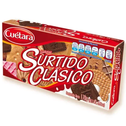 GALLETAS CUETARA SURTIDO CLASICO 170 GR