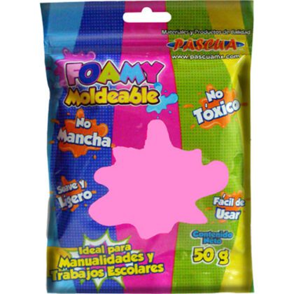 FOAMY MOLDEABLE PASCUA 50GR ROSA P