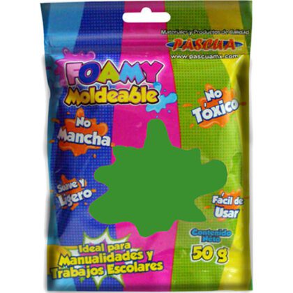 FOAMY MOLDEABLE PASCUA 50GR VERDE B