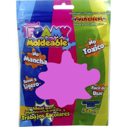 FOAMY MOLDEABLE PASCUA 50GR MORADO