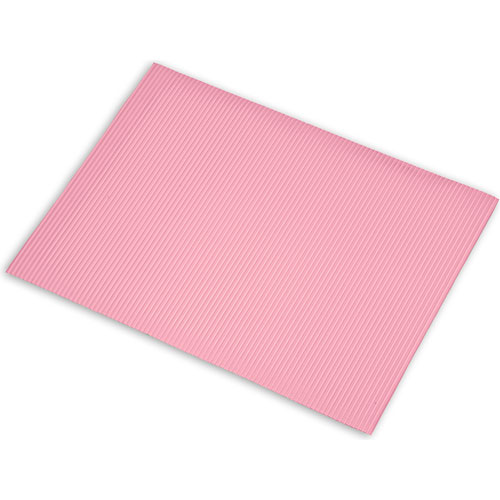PAPEL CORRUGADO MICRO 77X54CM ROSA