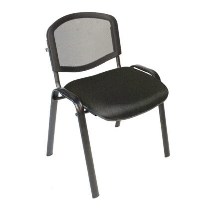 SILLA VISITA OFIK MESH S/B NEGRO