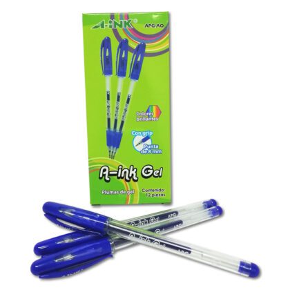BOLIGRAFO GEL MAE A-INK 0.8M AZUL OBSCURO