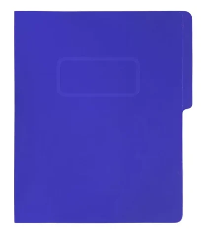 FOLDER CON BROCHE TAMAÑO CARTA FORTEC AZUL REY