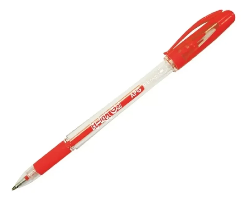 BOLÍGRAFO GEL MAE A-INK 0.8M ROJO