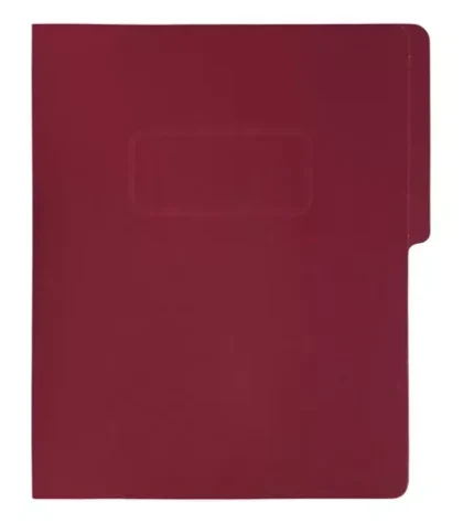 FOLDER CON BROCHE TAMAÑO CARTA FORTEC CAOBA