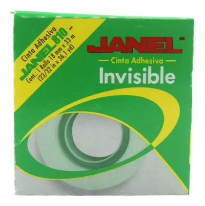 CINTA INVISIBLE JANEL 810 18MMX33MT