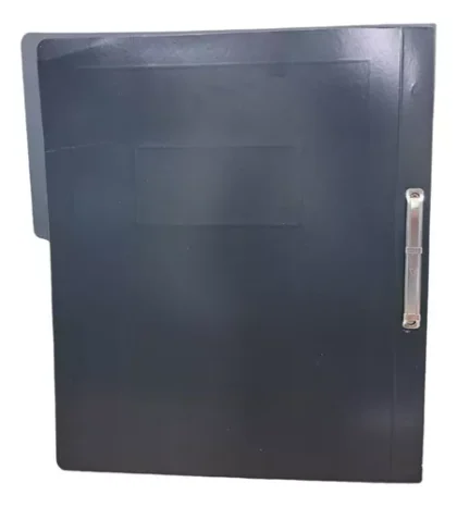 FOLDER CON BROCHE TAMAÑO CARTA FORTEC NEGRO