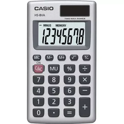 CALCULADORA CASIO BASICA 8 DIGITOS P