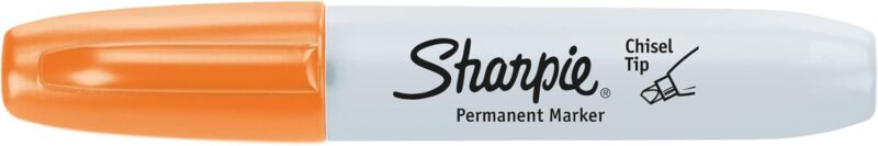 MARCADOR PERMANENTE BEROL SHARPIE CHISEL NARANJA