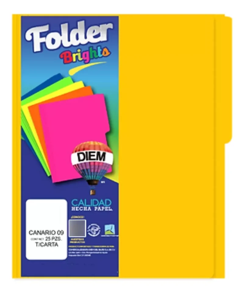 FOLDER DIEM CARTA CANARIO 09